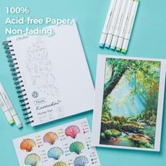 Creative Art Sketchbook 7×10 Inches 160 lb Paper Perfect for Painting Sketching