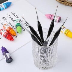 Professional 6PCS Detail Paint Brush Set with Ultra-Fine Tips – Ergonomic Design