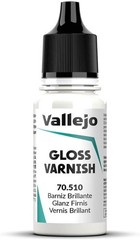 18 ml Glossy Acrylic Varnish for Indoor Outdoor Use Scratch Resistant & Durable