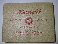 Vintage Marshall’s Transparent Photo-Oil Colors Academy Set John G Marshall USA