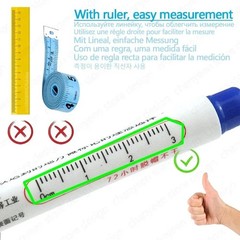 4-40PCS Deep Hole Marker Pen 2cm Long Tip Waterproof Wood Metal Carpenter Tool