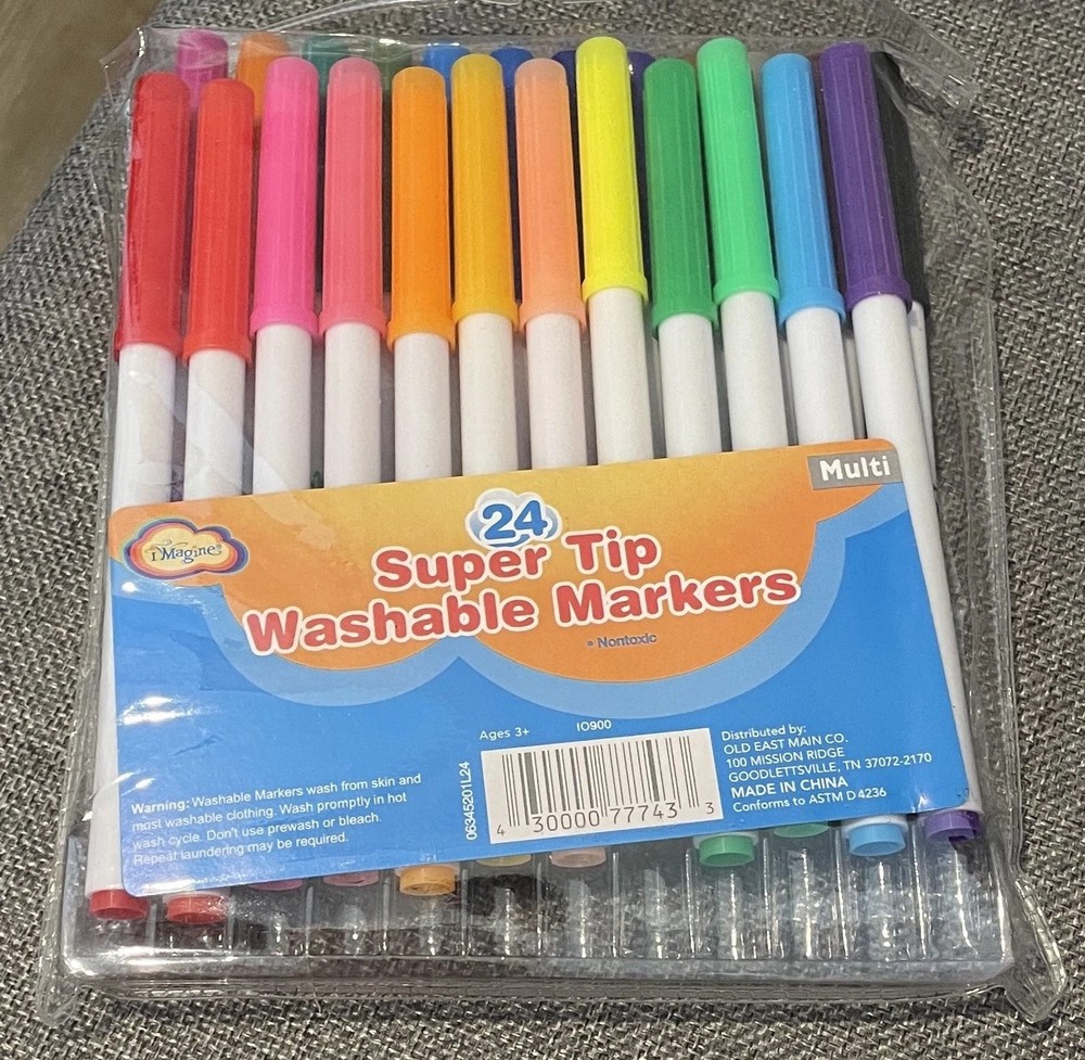 Sharpie permanent markers, Expo dry erase markers, PaperMate Flair, Imagine