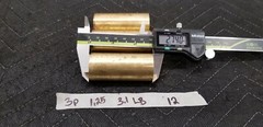 C385 ARCHITECTURAL ROUND BRONZE ROD (3)1.25″ DIA, 2.75″ LONG (SIM TO C360 BRASS)