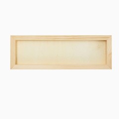 6 Pack Unfinished Wood Canvas Boards for Painting Deep Cradle 6×12 Panels