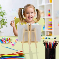 8 Pack16 x7.7 Wooden Easel,Easel Stand for Painting,Tabletop