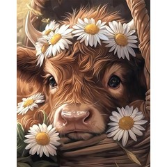 Animals Paint By Numbers Kits Baby Animals Forest Nursery Full Drill Wall Art