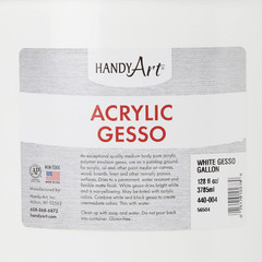 Student Acrylic Gallon, White Gesso 128 Fl Oz (Pack of 1)