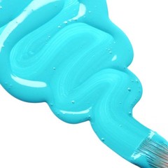 High Flow Acrylics by GOLDEN, Teal, 4 fl. oz. Bottle, Professional Acrylic Pa…