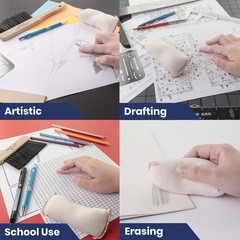 Pacific Arc Dry Cleaning Pads Large for Drafting, Art, Office Product