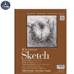 400 Series Sketchbook, 9×12 Inches – 100 Sheets for Artists & Students