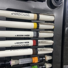 Koh-I-Noor Rapidograph Technical Pen Set 5 Pens, 4 Tips, and Ink New Open Box