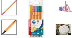 Stabilo Point 88 Wallet Set – 8 Vibrant Pastel Fineliners for Creative Minds