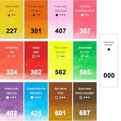 Floral Colors Oil Paint Stick Water Soluable – Set of 12 12 Floral Colors