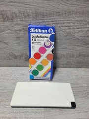 Pelikan Opaque Colours Deckfarbkasten K12 Paints Hannover Germany – Unknown Age