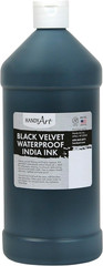 Black Velvet Waterproof India Ink 32 Ounce, 1 Quart, 403-000