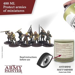 The Army Painter Anti Shine Matt Varnish for Miniature Painting – Acrylic aft…