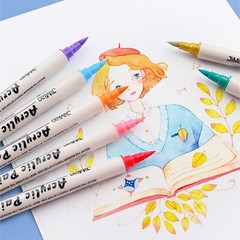 Multicolor Marker Pen Set – Waterproof Acrylic Paint Tips for Kids & DIY Crafts
