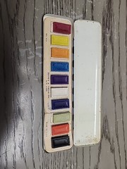 Vintage Playtime Water Colors Binney And Smith No. 550 And 515