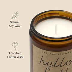Fall Decorations for Home – Candles, Gifts Fall(7oz), White, Brown