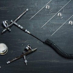 For Airbrushes Spray Gun 0.2/0.3/0.5mm Airbrush Nozzle Needle Replacement Parts