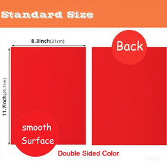 Colored Paper 100 Sheets, 20 Assorted Colors Construction A4 Copy Paper for Scho
