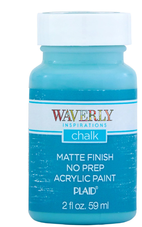 Waverly Inspirations Chalk Paint, Ultra Matte, Various Colors, 2 fl oz