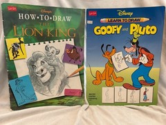 Walter Foster Disney How to Draw Book Collection
