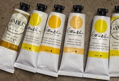 Gamblin Artists’ Oil Paint; 37 ml tubes, 50+ Colors – Choose From Drop Down Menu