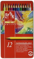 Caran D’ache Supracolor Metal Box Set Of 12 (3888.312