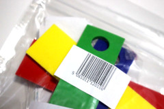 2-pack / 8 pieces SILICONE T AND FOCUS MARKERS 6″ X 4.7″ RED BLUE YELLOW GREEN