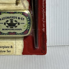 Manuscript Leonardt CALLIGRAPHY Dip Pen & Nibs Drawing Mapping Set MDP2086 NOS
