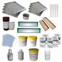 INTBUYING Screen Printing Materials Kit T-Shirt Package DIY Tools w/ Squeegee