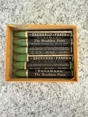Duramark The Brushless Paint Eberhard Faber 328 Green Paint Crayons w/Box USA
