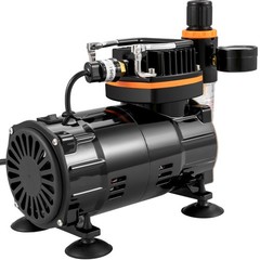 Uimoso Airbrush Kit Dual-action Airbrush Compressor Art Nail Tattoo Makeup Model
