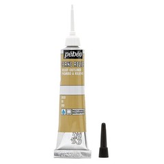 0.7 Fl Oz Golden Acrylic Paint Tube Waterproof for Glass Metal Canvas