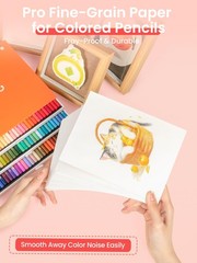 Colored Pencils 133 Colors, Smooth as Cream Core 3.8mm, Open Stock