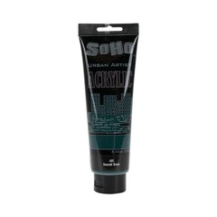 Heavy Body Acrylic Paint – 250 ml Tube – Emerald Green – Thick, Rich Color, E…