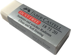 [Pack of 4] LARGE Eraser Dust Free Clean and Soft Erasing for ART, OFFICE, SCHO