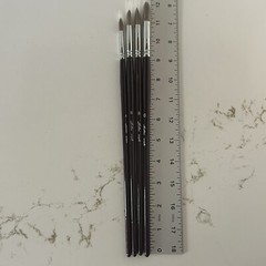 Golden Maple Paint Brushes Set Of 4 #4 #6 #8 #10