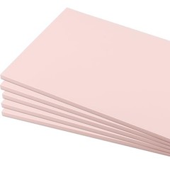 5 PCS A4 Rubber Carving Blocks, 8.3 x 11.8 Inch Large Stamp 8.3×11.8 Inch Pink