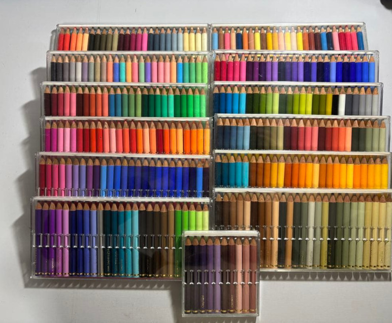 Felissimo Colored Pencils Color Museum Collection 310 Colors Set Mini size Japan