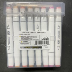 Artist Concepts Dual-Ended Alcohol Pastel Markers, 48 Count