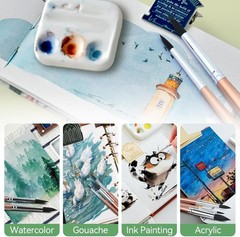 Professional Goat Hair Brush Set