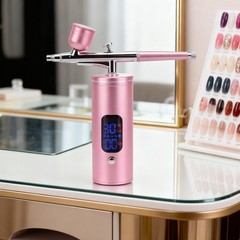 3-Portable Cordless Airbrush Kit 0.35mm Nozzle Nail Painting Makeup