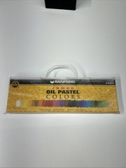 VTG Sanford Jumbo Oil Pastel Colors 25 Color Set 7377 NIB