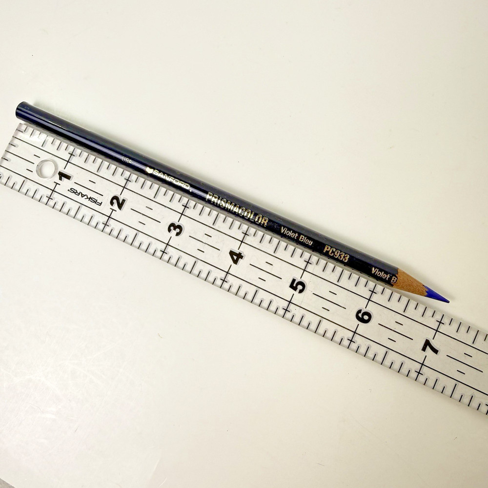 Sanford Prismacolor Colored Art Pencil~Violet Blue 933~Sharpened 6.75″ remaining