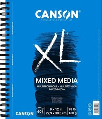 Artist’s Choice: XL 9×12 Mix Media Pad with 60 Perforated Watercolor Sheets