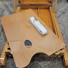 Monet French Easel Box Full Size Classic Style Wooden Art Stand Pull Out Drawer