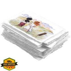 Wanderings A6 Watercolor Paper 4×6 Deckle Edge 300GSM 25 Sheets