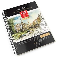 Arteza Mixed Media Pad | 5.5 x 8.5 | 60 Sheets